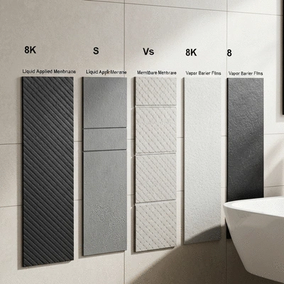 Waterproofing membrane types comparison