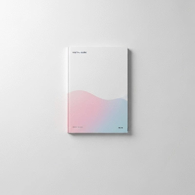 Digital guide or eBook mockup